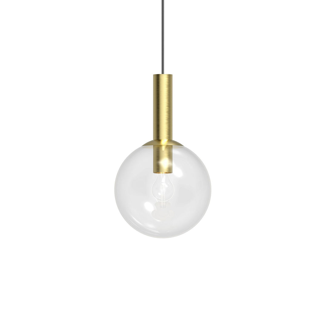 Bubbles One Light Pendant in Satin Brass - available from The Lighting Shoppe, trusted by Canadian homeowners