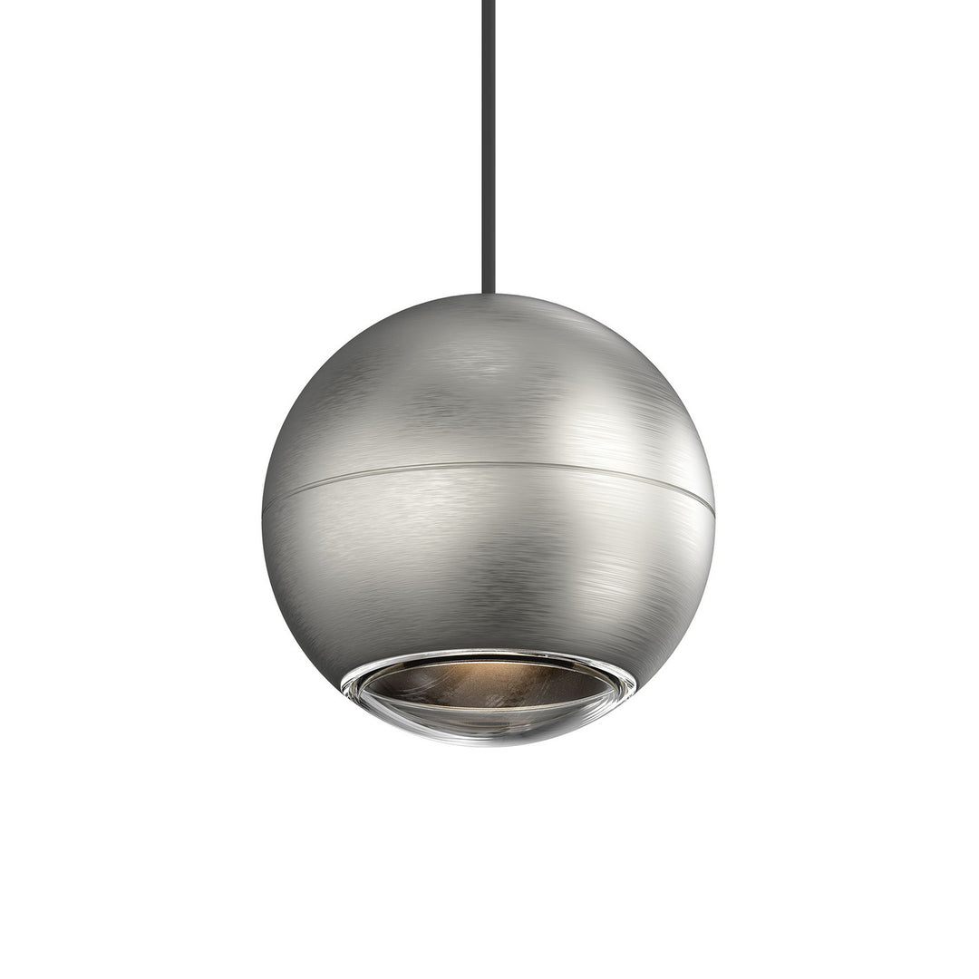 Hemisphere LED Pendant in Natural Anodized - available from The Lighting Shoppe, trusted by Canadian homeowners