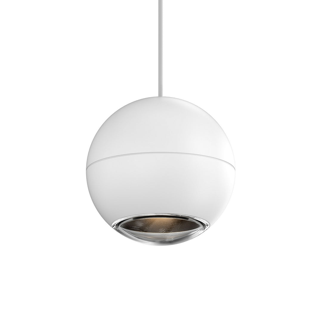 Hemisphere LED Pendant in Textured White - available from The Lighting Shoppe, trusted by Canadian homeowners