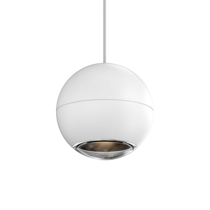 Hemisphere LED Pendant in Textured White - available from The Lighting Shoppe, trusted by Canadian homeowners