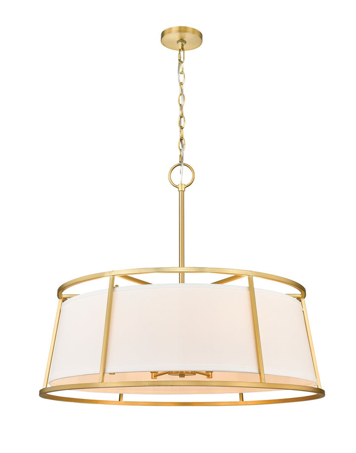 Z-Lite Canada - 1935-32RB - Eight Light Chandelier - Lenyx Pendant - Rubbed Brass