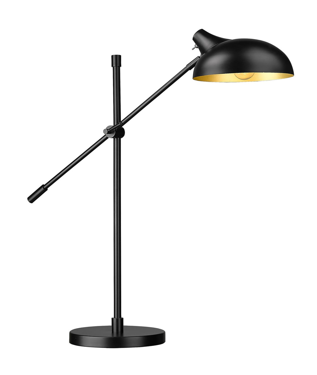 Bellamy One Light Table Lamp in Matte Black - available from The Lighting Shoppe, trusted by Canadian homeowners