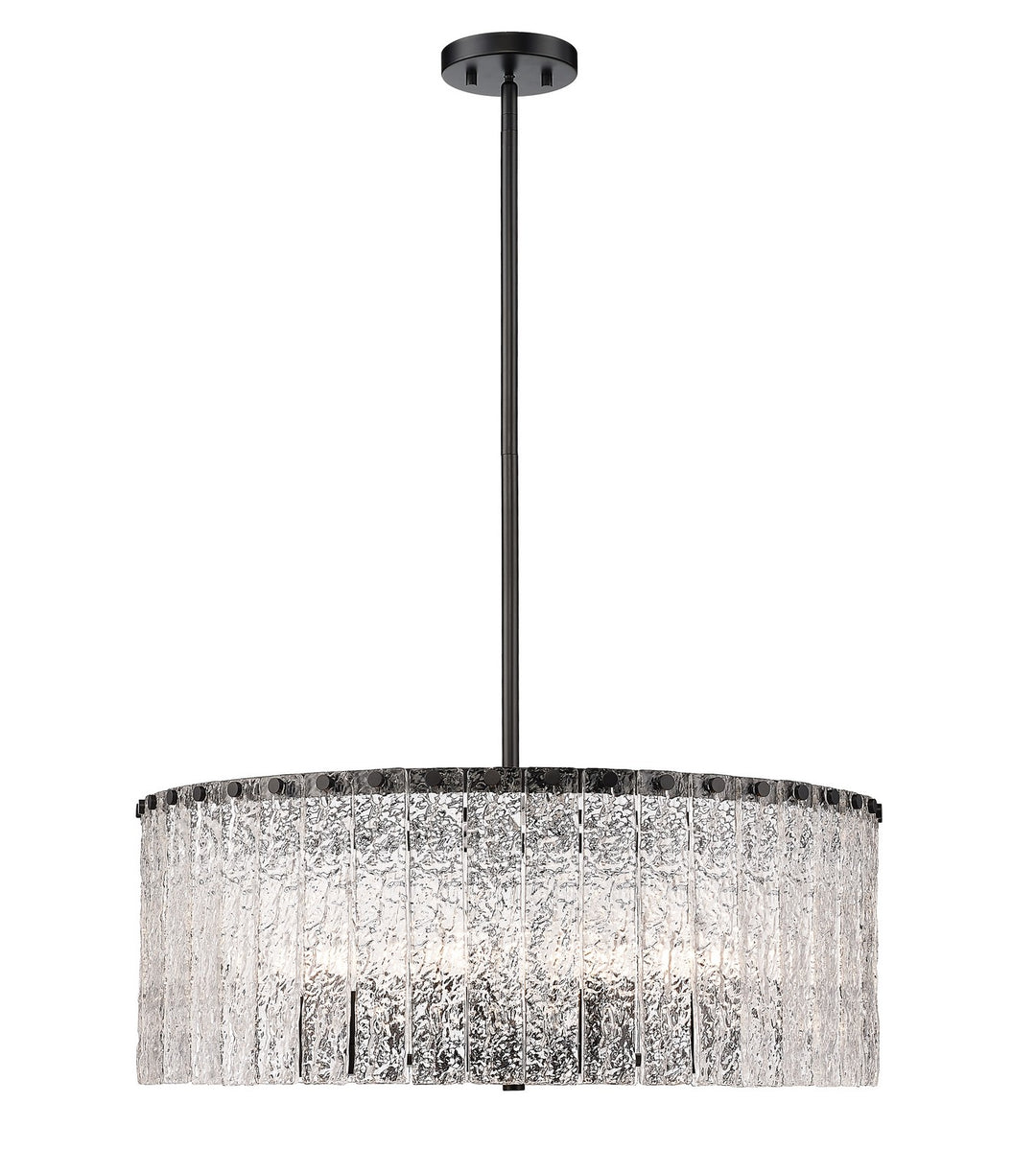 Z-Lite Canada - 1943P26-MB - Ten Light Chandelier - Glacier - Matte Black