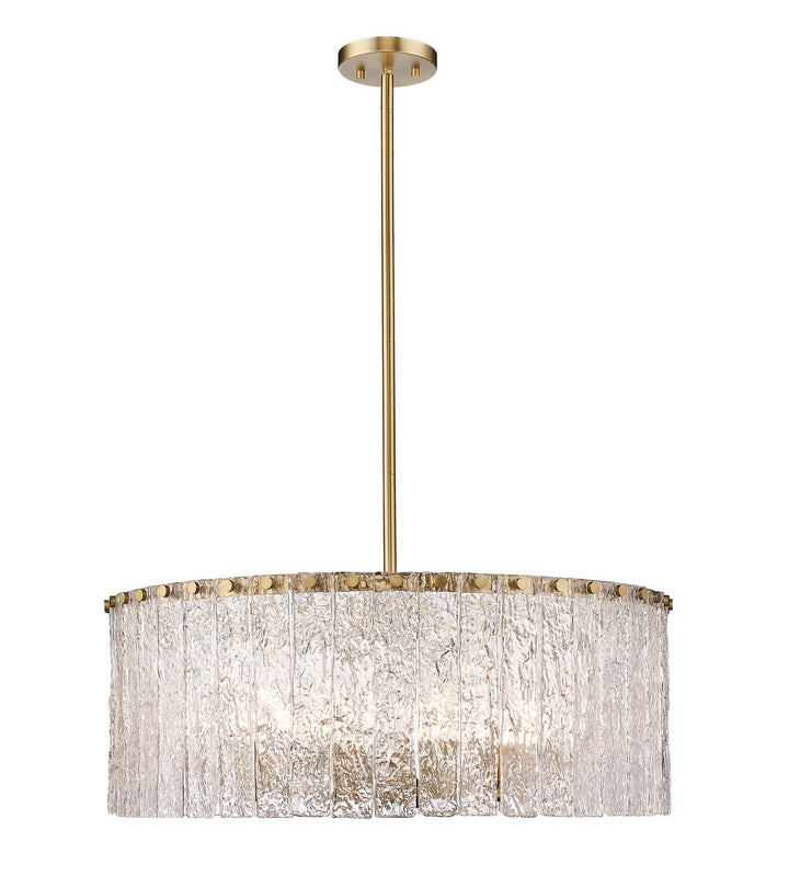 Z-Lite Canada - 1943P26-MGLD - Ten Light Chandelier - Glacier - Modern Gold