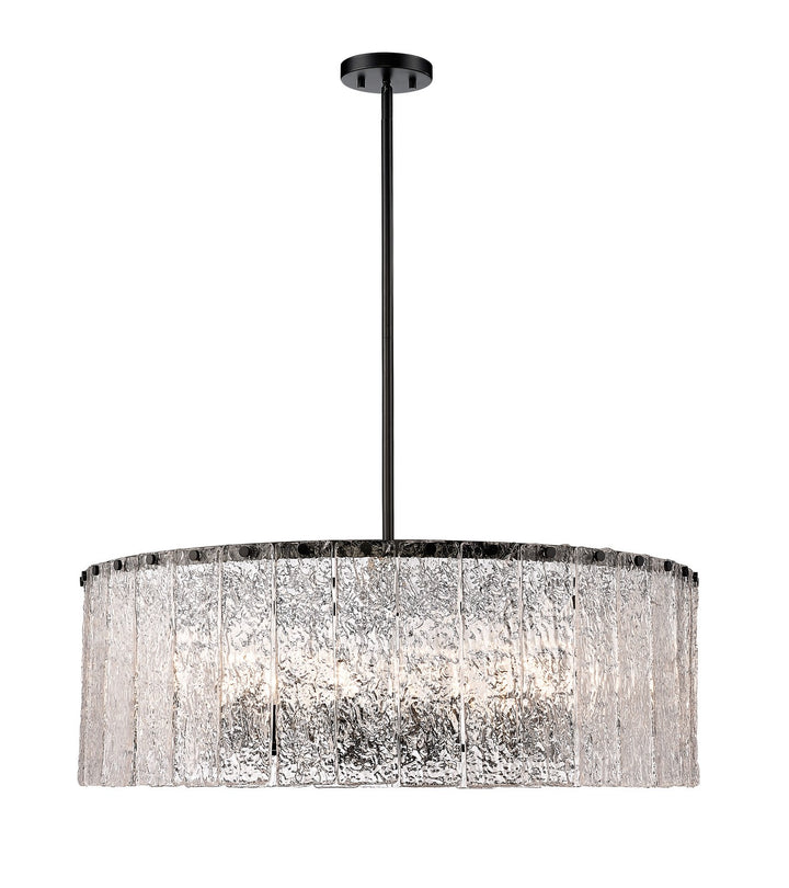 Z-Lite Canada - 1943P32-MB - 12 Light Chandelier - Glacier - Matte Black