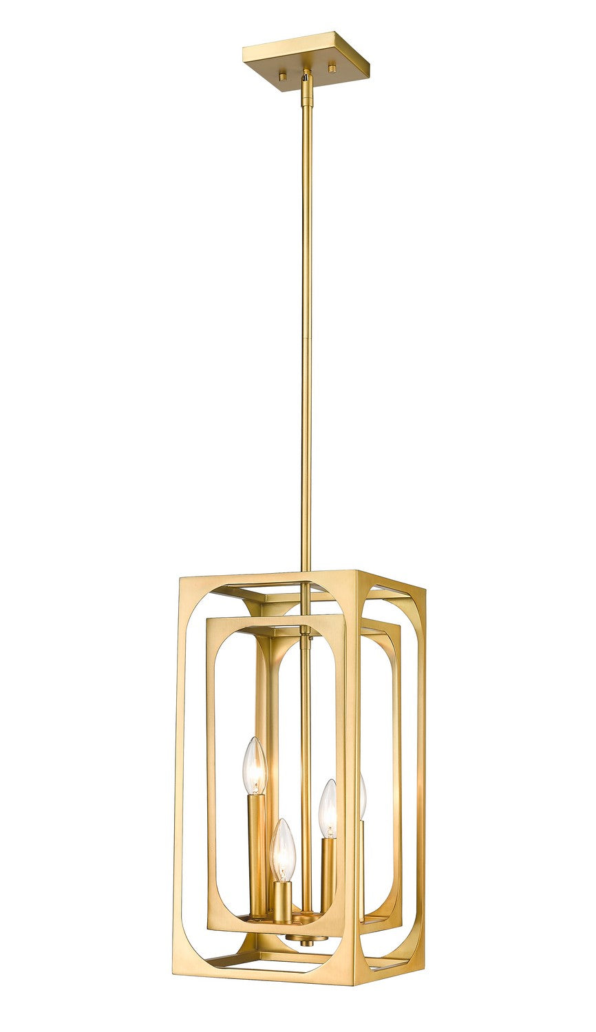 Z-Lite Canada - 3038-4RB - Four Light Chandelier - Easton - Rubbed Brass