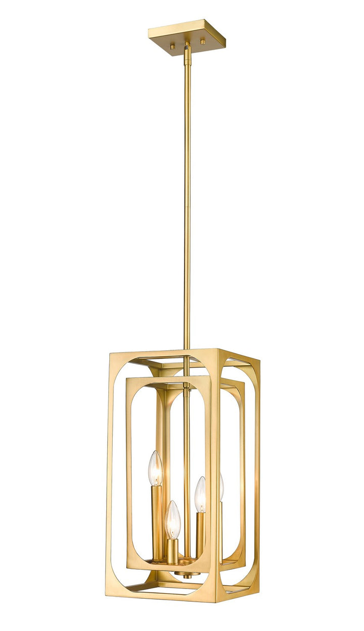 Z-Lite Canada - 3038-4RB - Four Light Chandelier - Easton - Rubbed Brass
