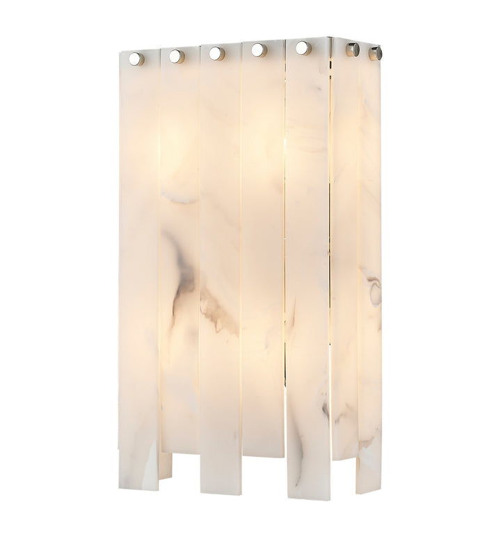 Viviana Four Light Wall Sconce in Polished Nickel - available from The Lighting Shoppe, trusted by Canadian homeowners