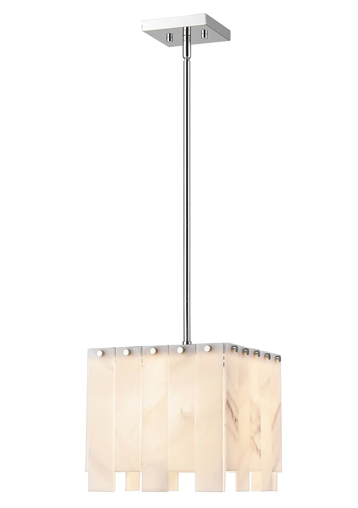 Viviana One Light Pendant in Polished Nickel - available from The Lighting Shoppe, trusted by Canadian homeowners