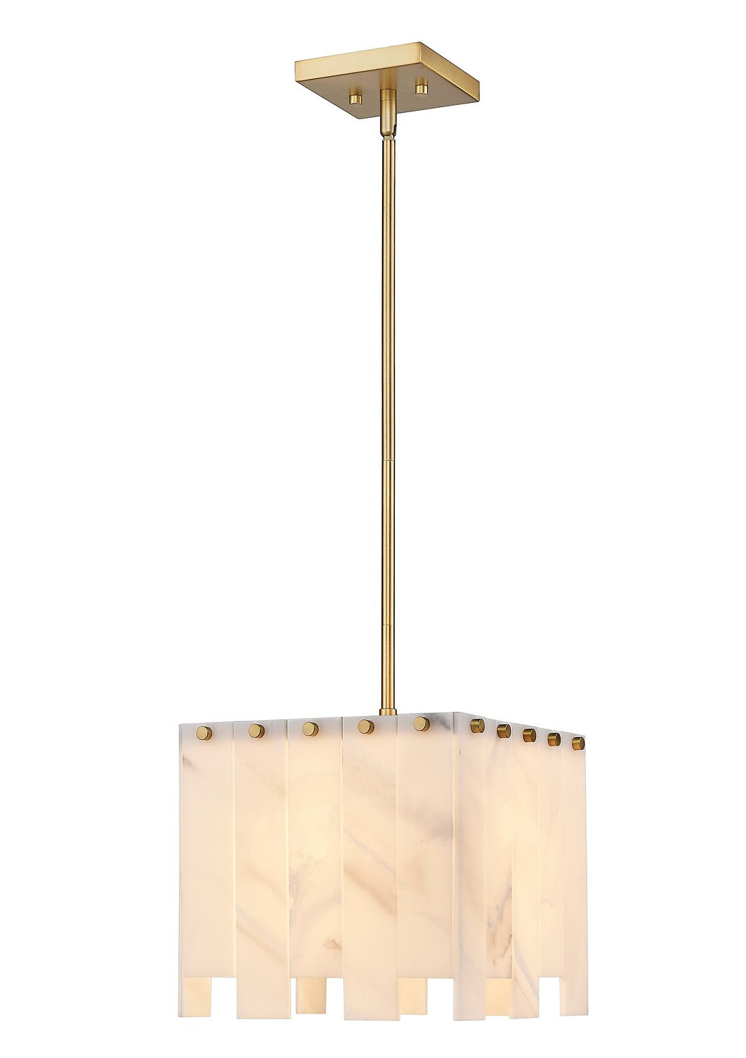 Viviana One Light Pendant in Rubbed Brass - available from The Lighting Shoppe, trusted by Canadian homeowners