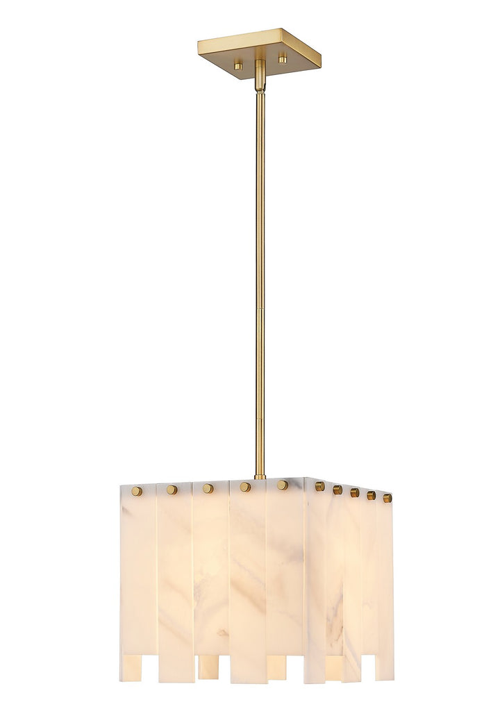 Z-Lite Canada - 345P12-RB - One Light Pendant - Viviana - Rubbed Brass