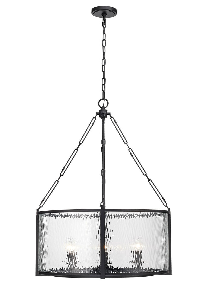 Z-Lite Canada - 346P26-MB - Six Light Chandelier - Barrington - Matte Black