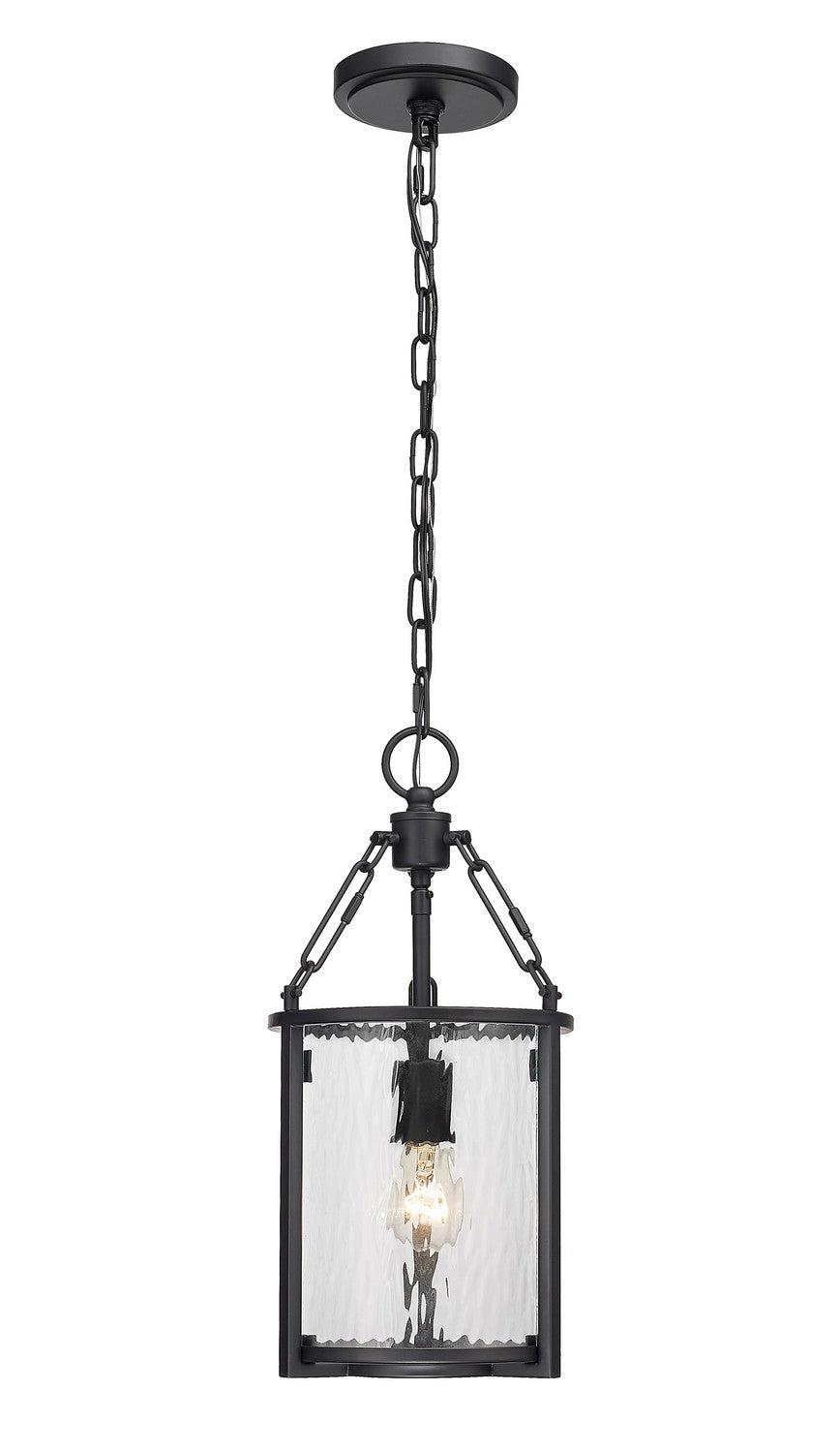 Barrington One Light Pendant in Matte Black - available from The Lighting Shoppe, trusted by Canadian homeowners
