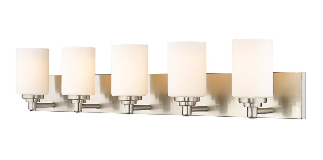 Z-Lite Canada - 485-5V-BN - Five Light Vanity - Soledad - Brushed Nickel