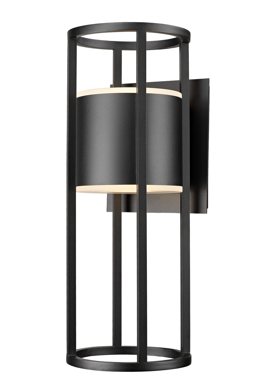 Luca LED Outdoor Wall Mount in Black - available from The Lighting Shoppe, trusted by Canadian homeowners