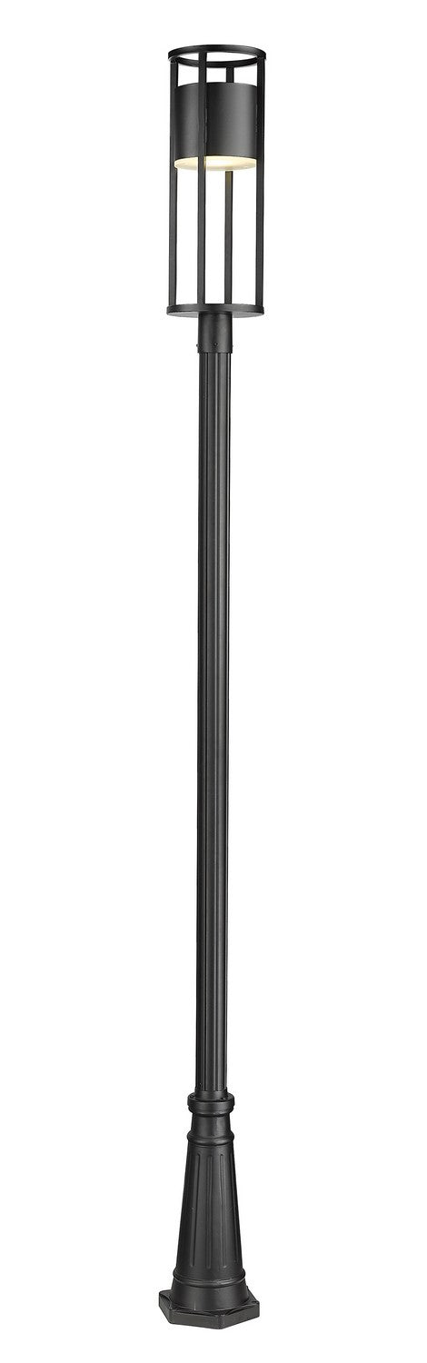 Luca LED Outdoor Post Moun Fixture in Black - available from The Lighting Shoppe, trusted by Canadian homeowners