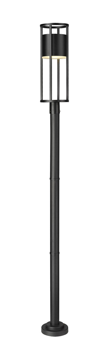 Luca LED Outdoor Post Moun Fixture in Black - available from The Lighting Shoppe, trusted by Canadian homeowners