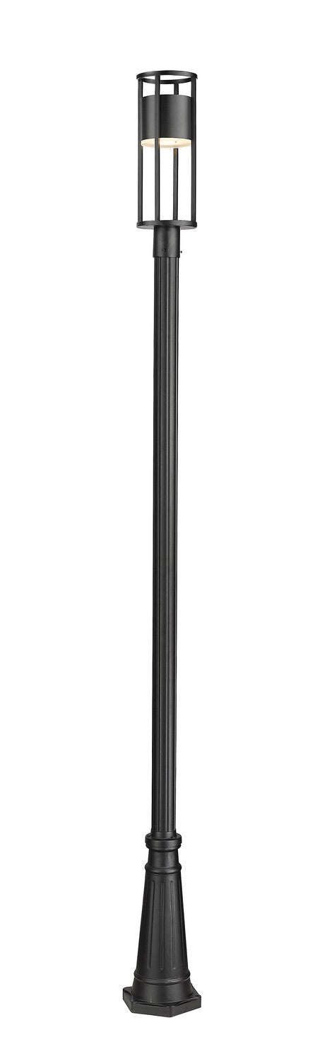 Luca LED Outdoor Post Moun Fixture in Black - available from The Lighting Shoppe, trusted by Canadian homeowners
