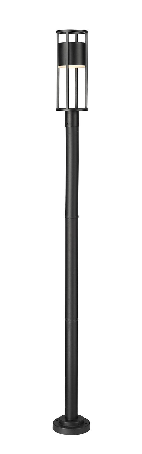 Luca LED Outdoor Post Moun Fixture in Black - available from The Lighting Shoppe, trusted by Canadian homeowners