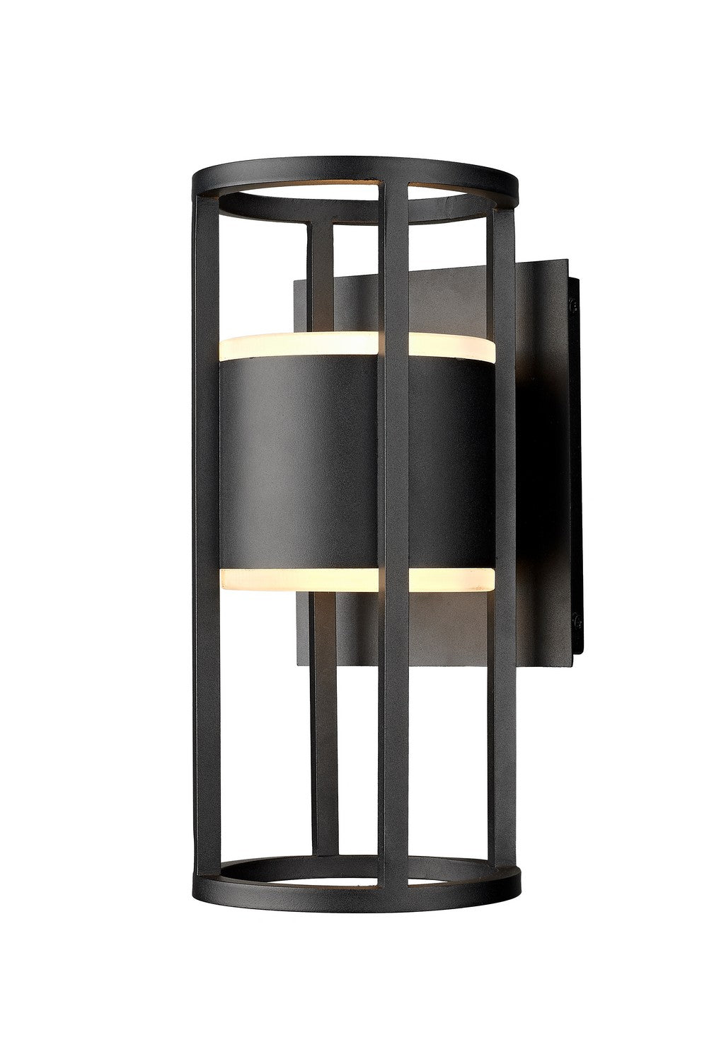 Luca LED Outdoor Wall Mount in Black - available from The Lighting Shoppe, trusted by Canadian homeowners