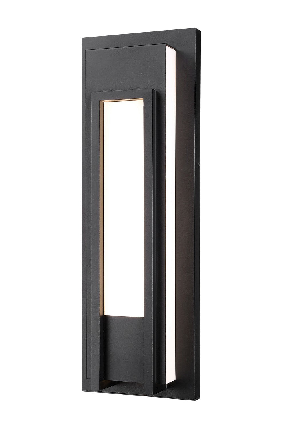 Keaton LED Outdoor Wall Mount in Black - available from The Lighting Shoppe, trusted by Canadian homeowners