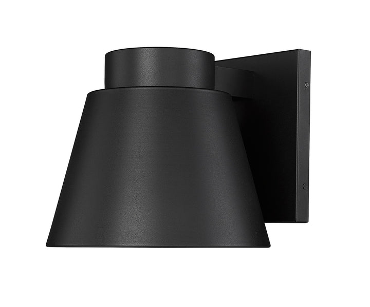 Asher LED Outdoor Wall Mount in Black - available from The Lighting Shoppe, trusted by Canadian homeowners