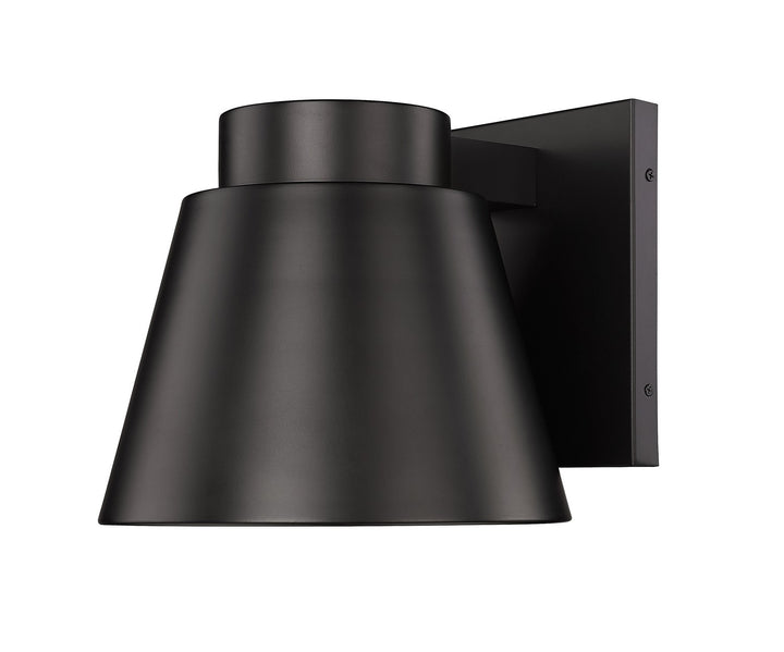 Asher LED Outdoor Wall Mount in Outdoor Rubbed Bronze - available from The Lighting Shoppe, trusted by Canadian homeowners
