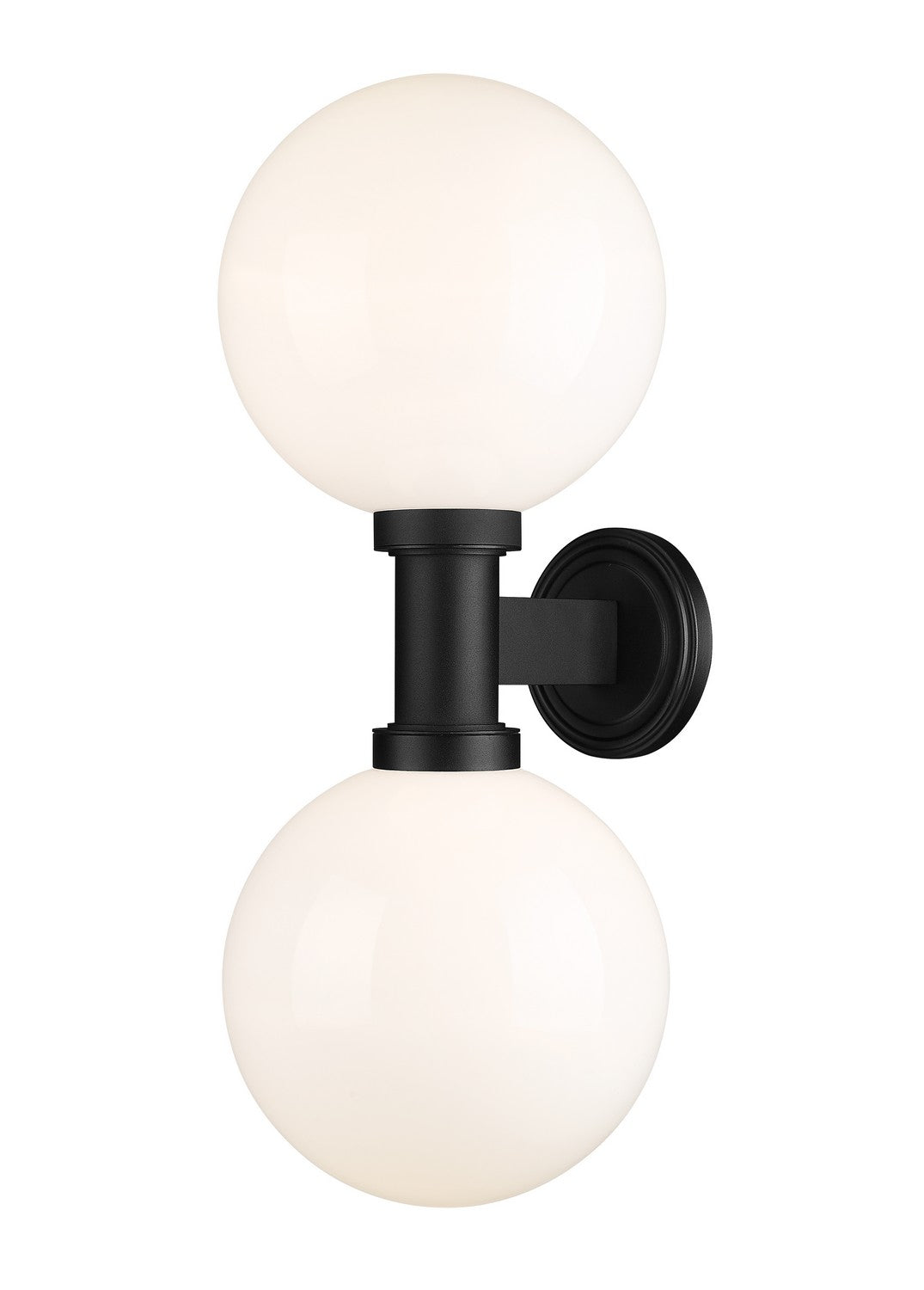 Z-Lite Canada - 597B2-BK - Two Light Outdoor Wall Sconce - Laurent - Black