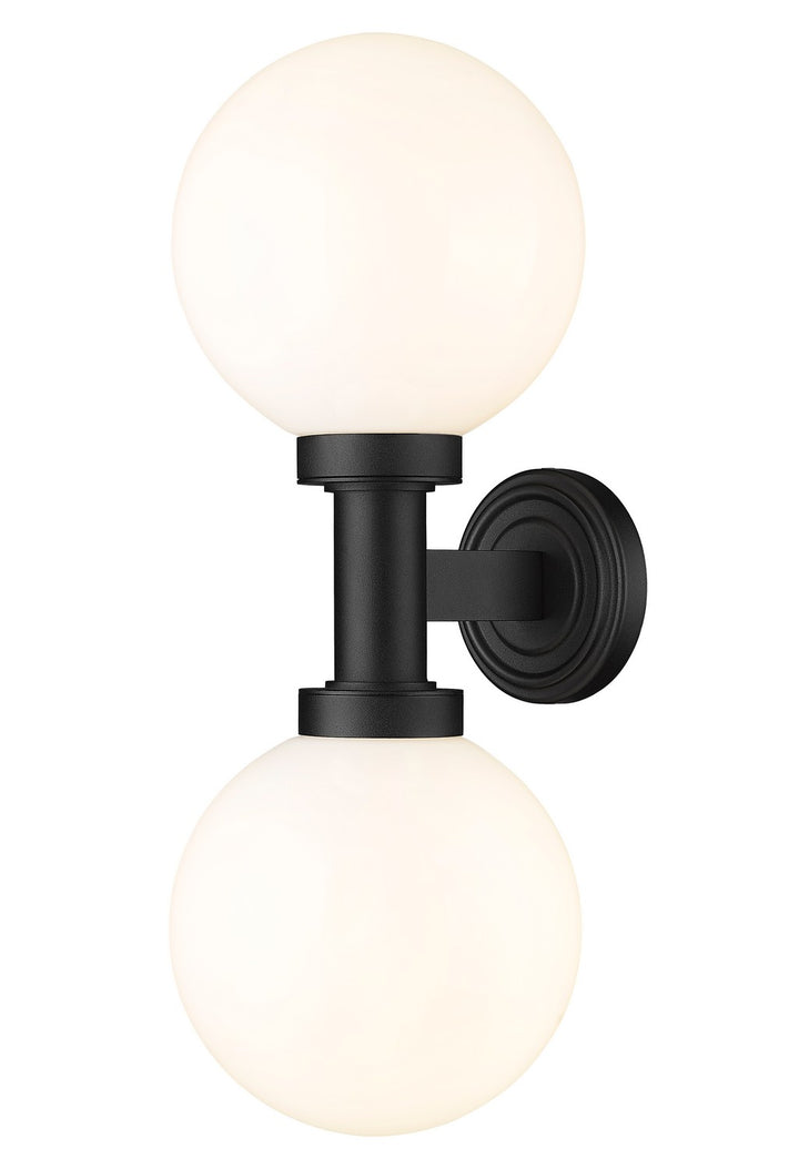 Z-Lite Canada - 597M2-BK - Two Light Outdoor Wall Sconce - Laurent - Black