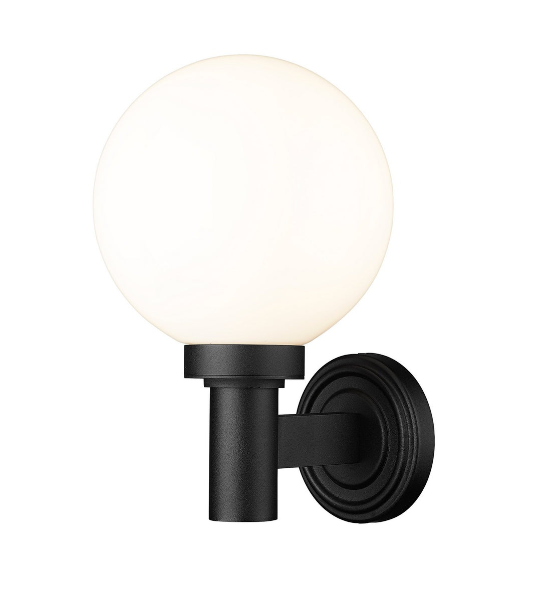 Z-Lite Canada - 597M-BK - One Light Outdoor Wall Light - Laurent - Black