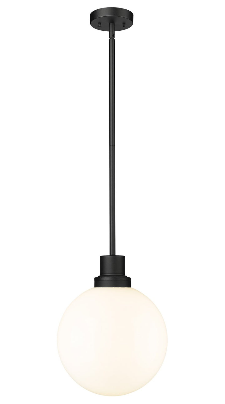 Laurent One Light Outdoor Pendant in Black - available from The Lighting Shoppe, trusted by Canadian homeowners