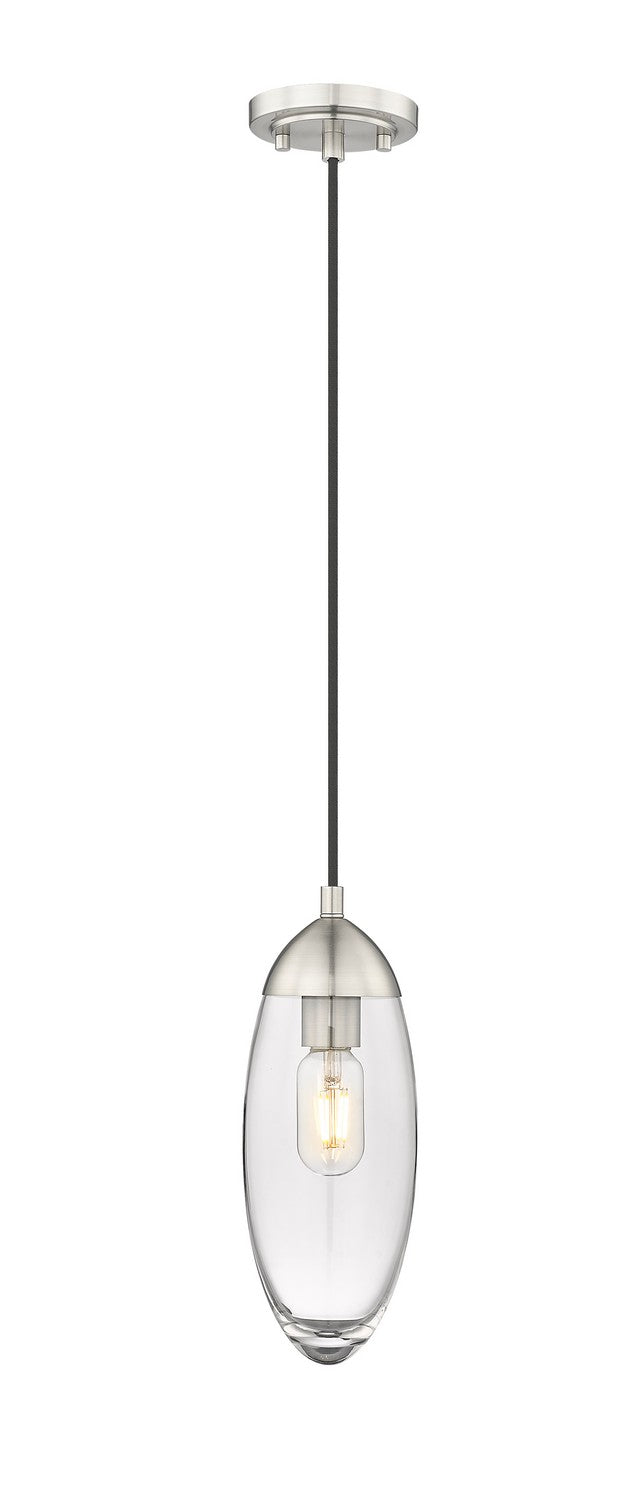 Arden One Light Pendant in Brushed Nickel - available from The Lighting Shoppe, trusted by Canadian homeowners
