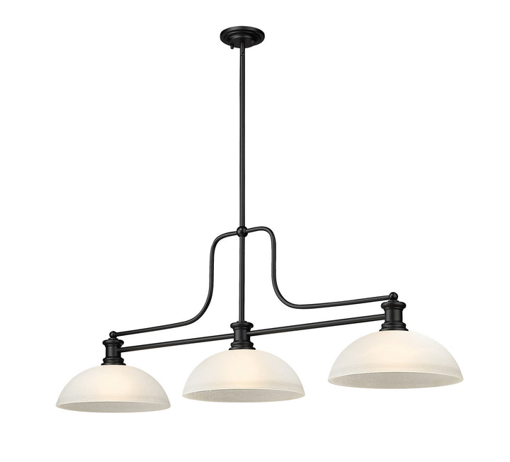 Z-Lite Canada - 725-3MB-DWL14 - Three Light Billiard - Melange - Matte Black