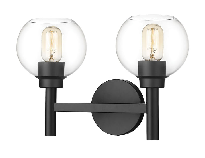Z-Lite Canada - 7502-2V-MB - Two Light Vanity - Sutton - Matte Black