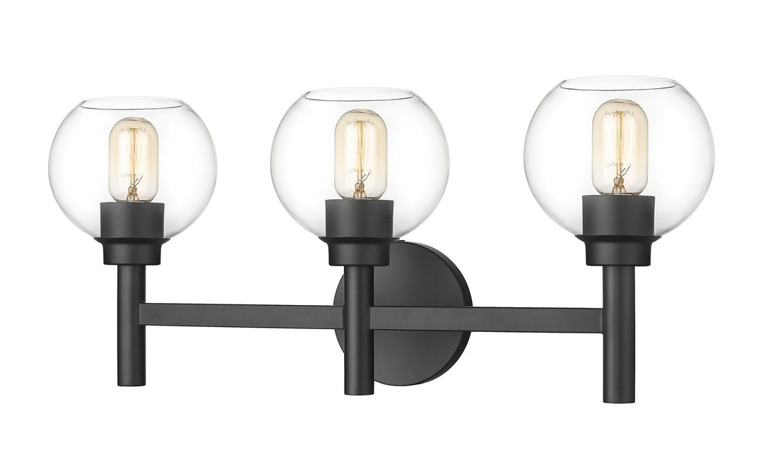 Z-Lite Canada - 7502-3V-MB - Three Light Vanity - Sutton - Matte Black