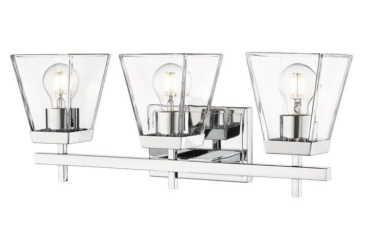 Z-Lite Canada - 819-3V-CH - Three Light Vanity - Lauren - Chrome