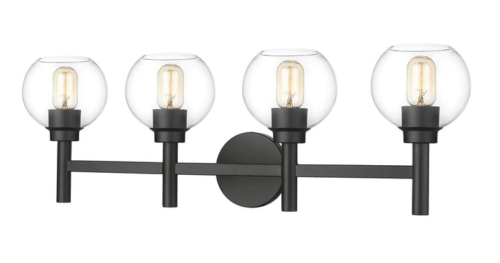 Z-Lite Canada - 7502-4V-MB - Four Light Vanity - Sutton - Matte Black