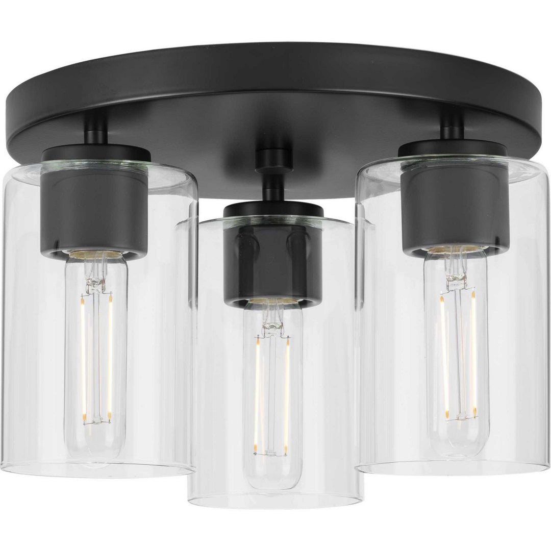 Progress Canada - P350237-31M - Three Light Flush Mount - Cofield - Matte Black