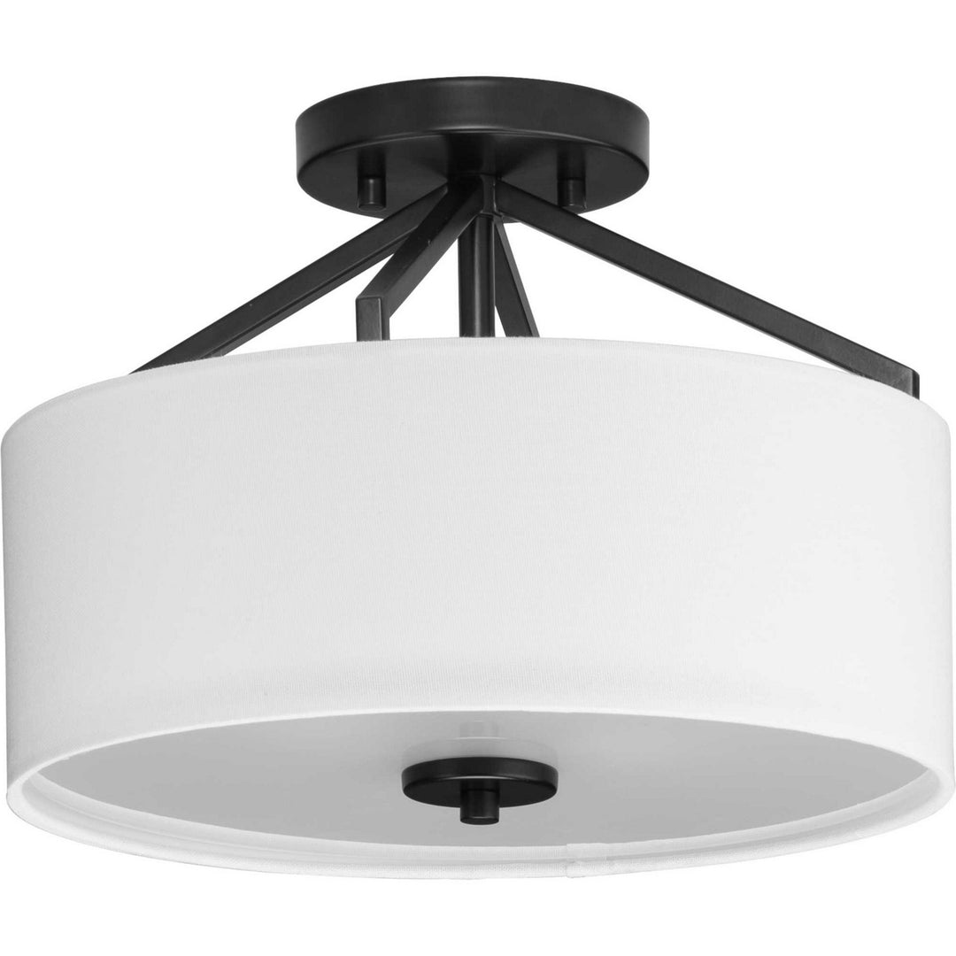 Progress Canada - P350239-31M - Two Light Semi Flush Mount - Goodwin - Matte Black