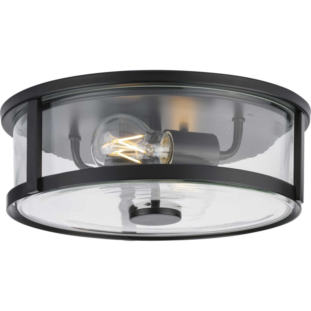 Progress Canada - P350253-31M - Two Light Flush Mount - Gilliam - Matte Black