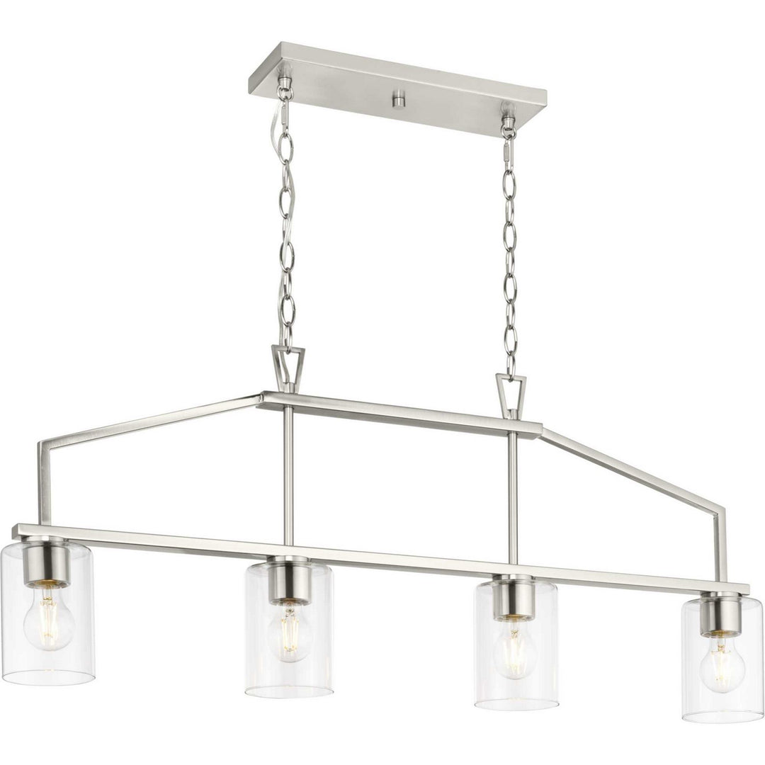 Progress Canada - P400317-009 - Four Light Island Pendant - Goodwin - Brushed Nickel