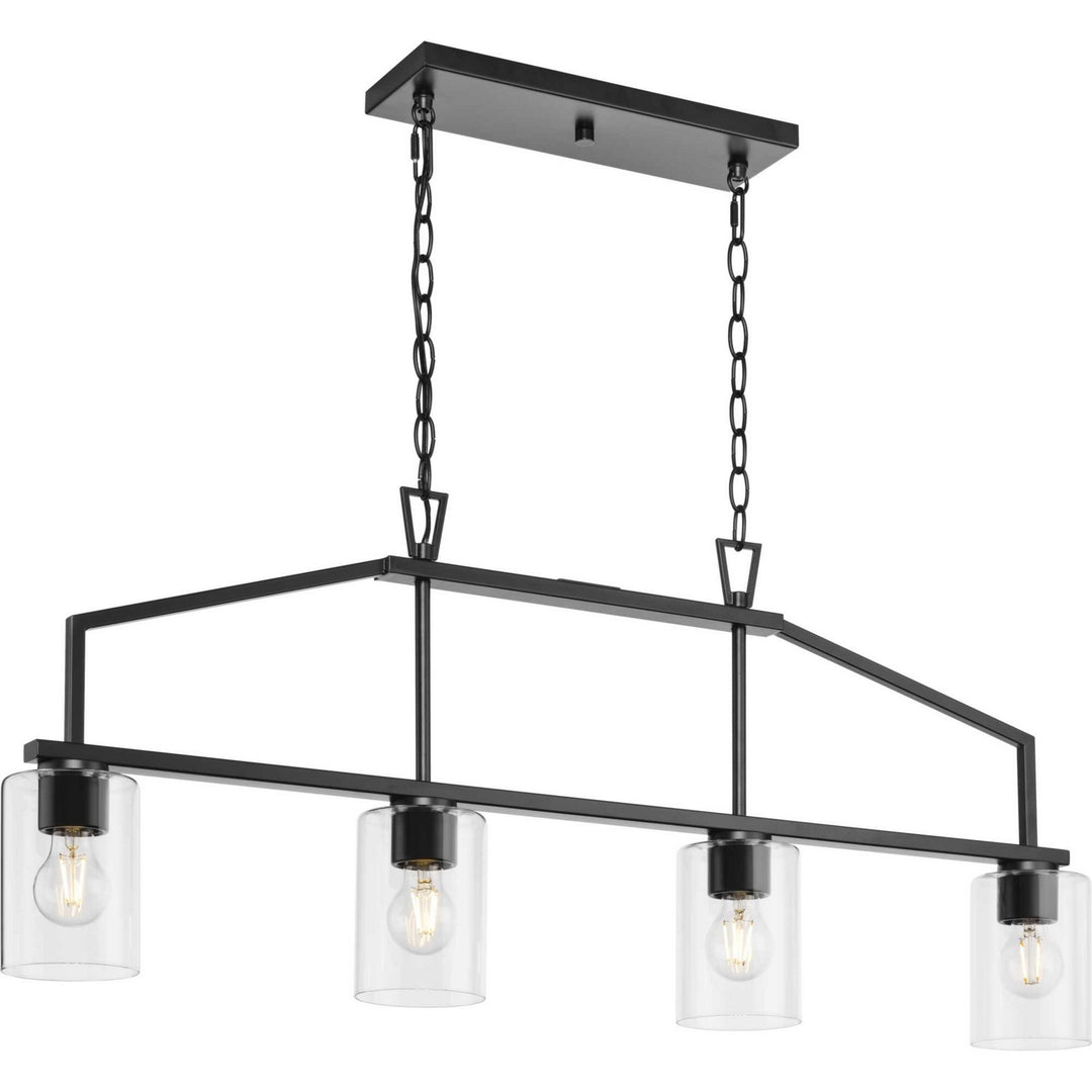 Progress Canada - P400317-31M - Four Light Island Pendant - Goodwin - Matte Black