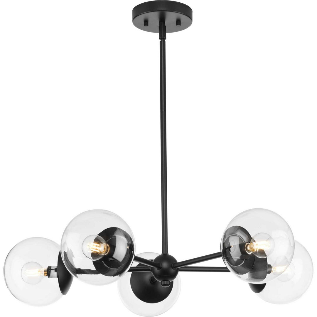 Progress Canada - P400325-31M - Five Light Chandelier - Atwell - Matte Black