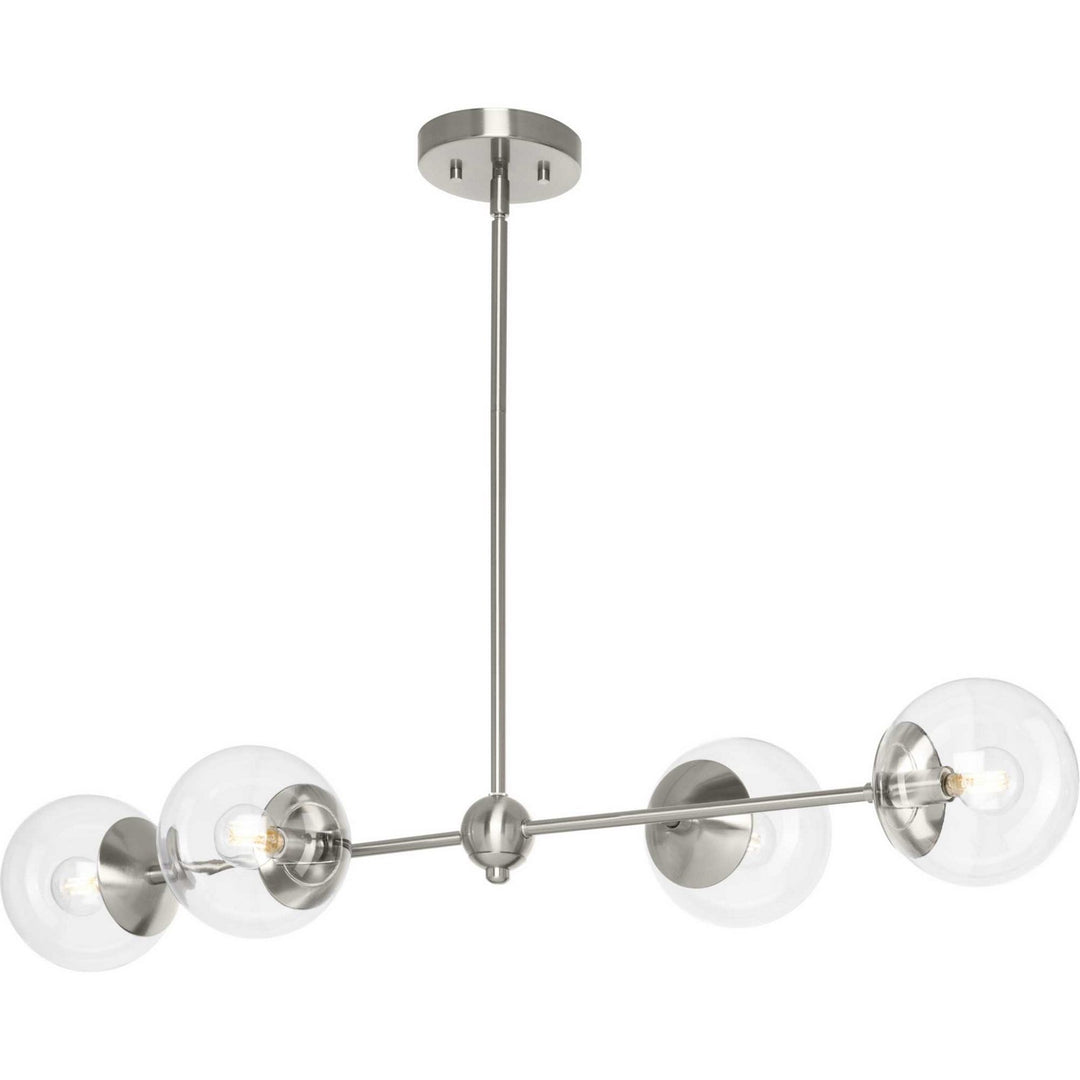 Progress Canada - P400326-009 - Four Light Island Pendant - Atwell - Brushed Nickel