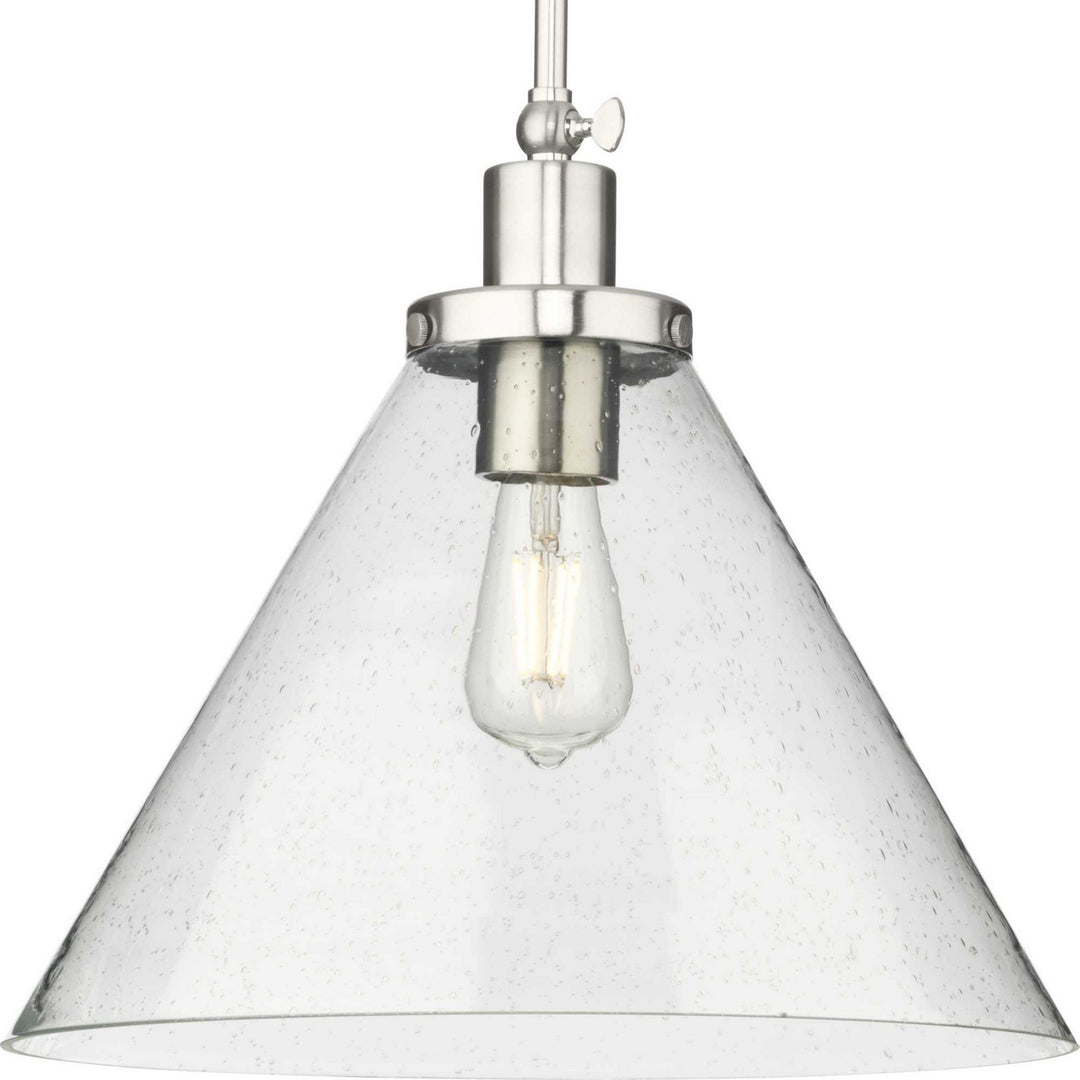 Progress Canada - P500384-009 - One Light Pendant - Hinton - Brushed Nickel
