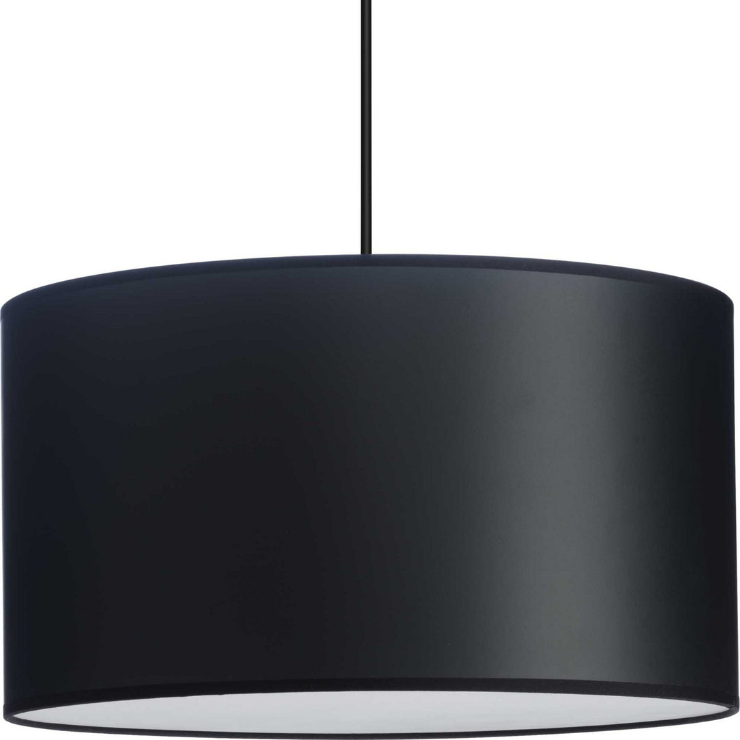 Markor Three Light Pendant in Black Parchment - available from The Lighting Shoppe, trusted by Canadian homeowners