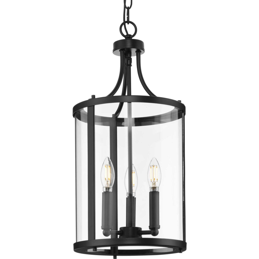 Progress Canada - P500390-31M - Three Light Hall & Foyer Light - Gilliam - Matte Black