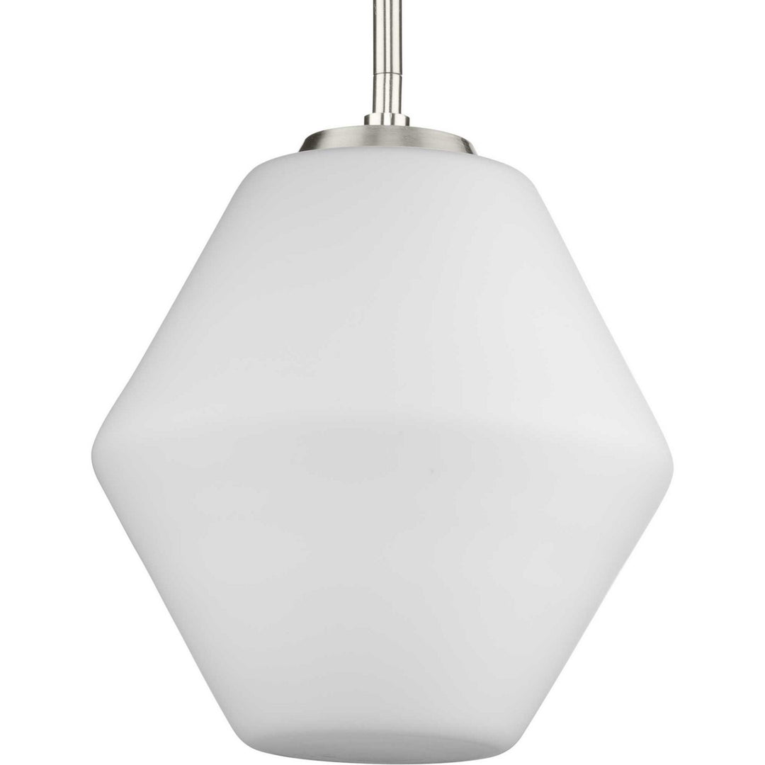 Copeland One Light Pendant in Brushed Nickel - available from The Lighting Shoppe, trusted by Canadian homeowners