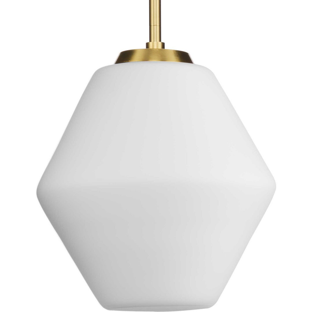 Copeland One Light Pendant in Brushed Gold - available from The Lighting Shoppe, trusted by Canadian homeowners