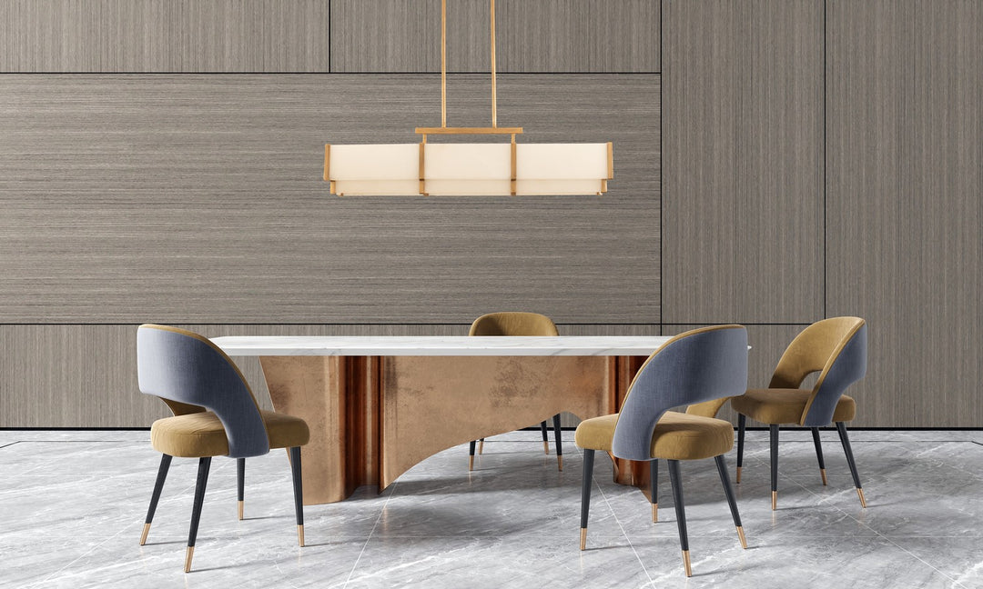 Savoy House - 1-2330-5-60 - Five Light Linear Chandelier - Orleans - Distressed Gold